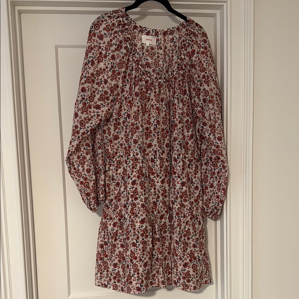 XiRENA Red Floral Mini Dress